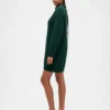 Oversized mini-trui-jurk met col