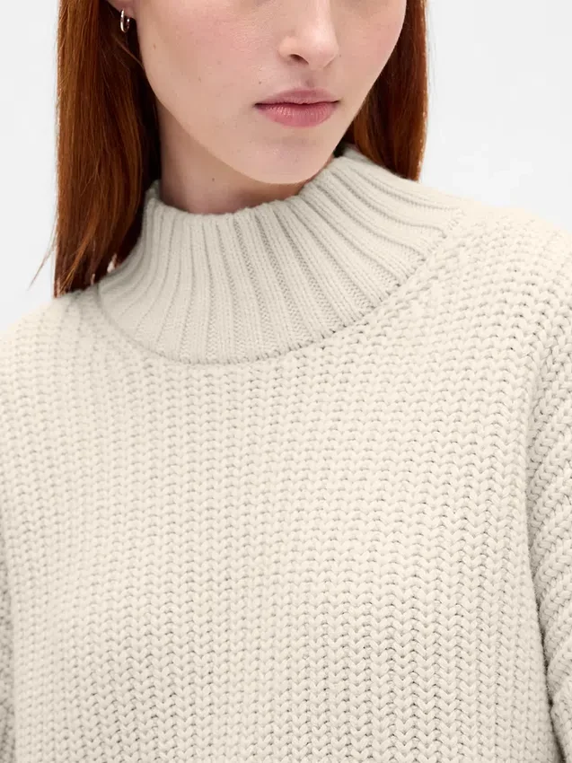 Oversized mini-trui-jurk met col