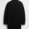 Oversized mini-trui-jurk met col