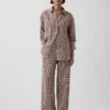 Oversized overhemd van 100% linnen