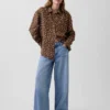 Oversized overhemd van 100% linnen