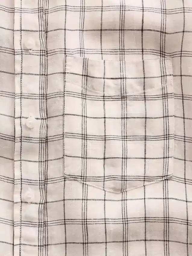 Oversized overhemd van 100% linnen