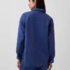 Oversized overhemdjas