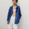 Oversized overhemdjas