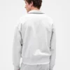 Oversized pullover met kwartrits voor volwassenen
