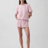 Oversized pyjamashirt met Nap-logo