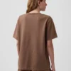 Oversized pyjamashirt met Nap-logo