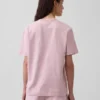 Oversized pyjamashirt met Nap-logo