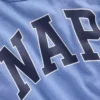 Oversized pyjamashirt met Nap-logo