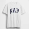 Oversized pyjamashirt met Nap-logo