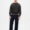 Oversized sweatshirt voor volwassenen van zwaar materiaal
