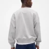 Oversized sweatshirt voor volwassenen van zwaar materiaal