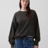 Oversized sweatshirt voor volwassenen van zwaar materiaal