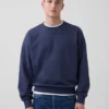 Oversized sweatshirt voor volwassenen van zware French Terry