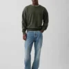 Oversized sweatshirt voor volwassenen van zware French Terry