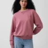 Oversized sweatshirt voor volwassenen van zware French Terry