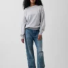 Oversized sweatshirt voor volwassenen van zware French Terry