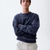Oversized sweatshirt voor volwassenen van zware French Terry