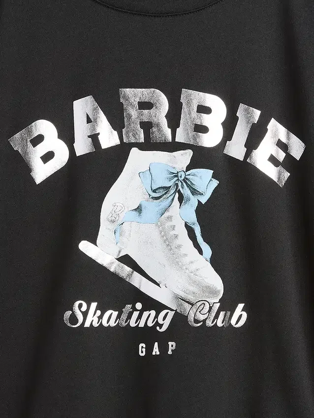 Oversized T-shirt met Barbie-print voor kinderen
