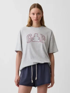 Oversized T-shirt met Brannan Bear-logo