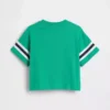 Oversized T-shirt met Brannan Bear-varsity-afbeelding en logo voor Baby & Peuter