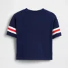 Oversized T-shirt met Brannan Bear-varsity-afbeelding en logo voor Baby & Peuter