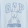 Oversized T-shirt met grafisch logo voor kinderen