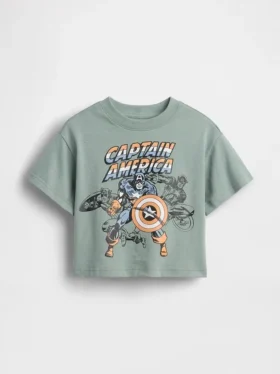 Oversized T-shirt met Marvel-print voor Baby & Peuter