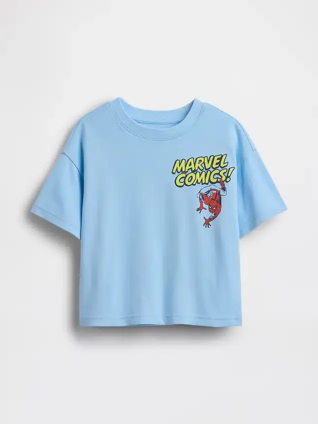 Oversized T-shirt met Marvel-print voor Baby & Peuter