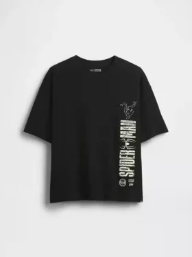 Oversized T-shirt met Marvel-print voor kinderen