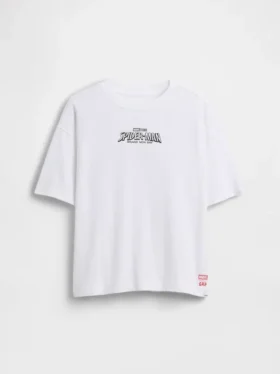 Oversized T-shirt met Marvel-print voor kinderen