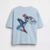 Oversized T-shirt met Marvel-print voor kinderen