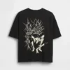 Oversized T-shirt met Marvel-print voor kinderen