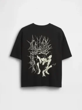 Oversized T-shirt met Marvel-print voor kinderen