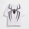 Oversized T-shirt met Marvel-print voor kinderen
