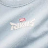 Oversized T-shirt met Marvel-print voor kinderen