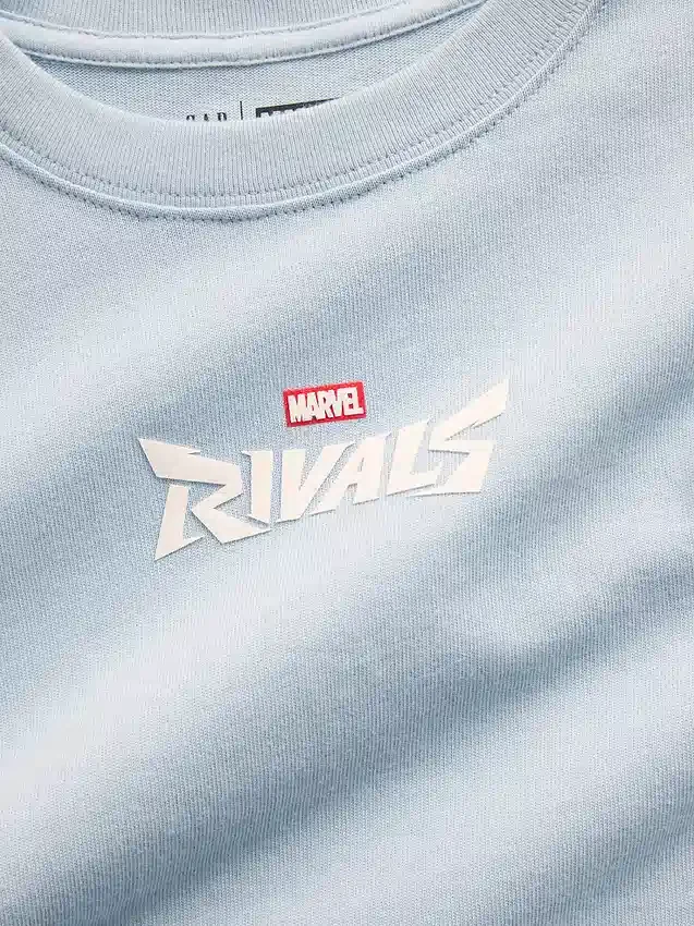 Oversized T-shirt met Marvel-print voor kinderen