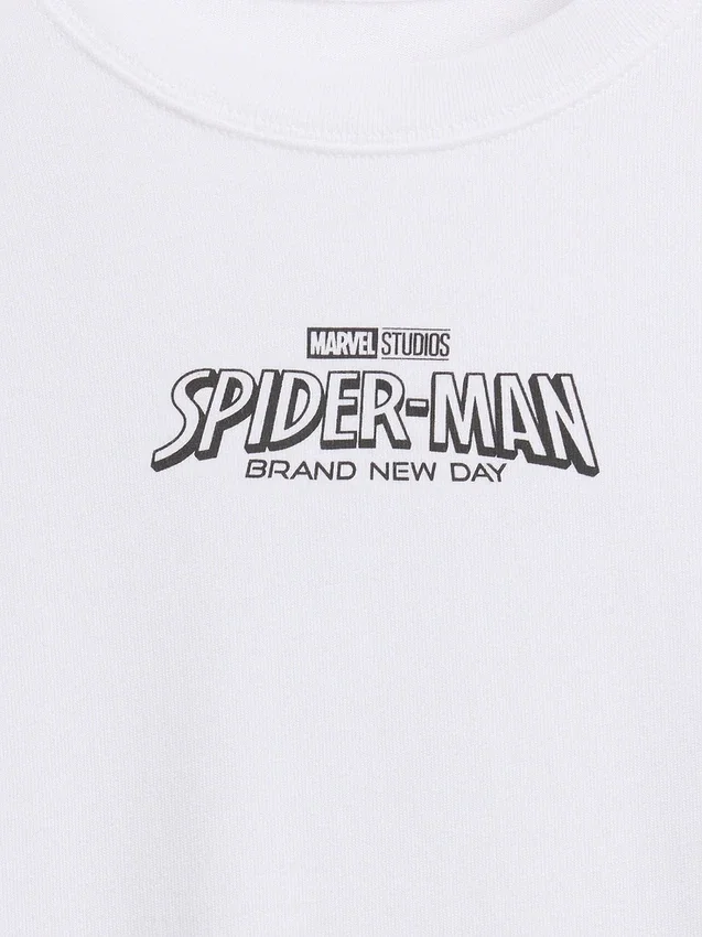 Oversized T-shirt met Marvel-print voor kinderen