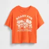 Oversized T-shirt met print voor Baby & Peuter