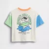 Oversized T-shirt met print voor Baby & Peuter