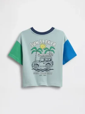 Oversized T-shirt met print voor Baby & Peuter