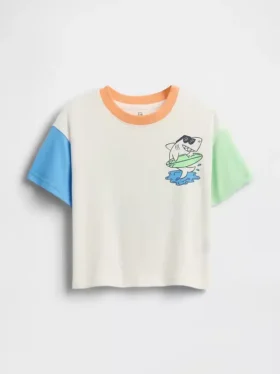 Oversized T-shirt met print voor Baby & Peuter