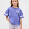 Oversized T-shirt met print voor kinderen
