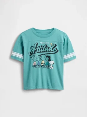 Oversized T-shirt met print voor kinderen