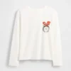 Oversized T-shirt met print voor kinderen