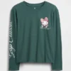 Oversized T-shirt met print voor kinderen