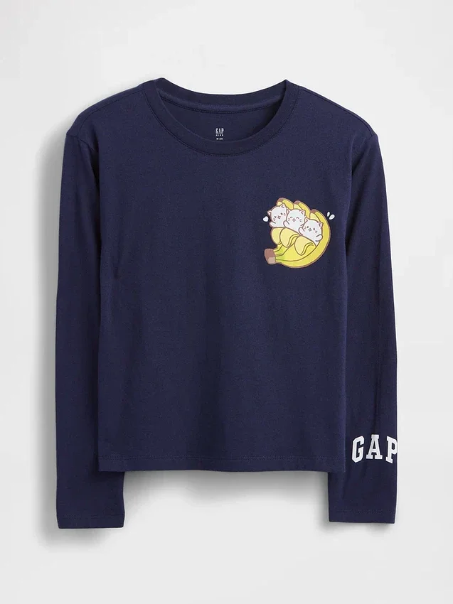Oversized T-shirt met print voor kinderen