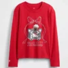 Oversized T-shirt met print voor kinderen