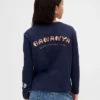 Oversized T-shirt met print voor kinderen