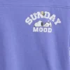 Oversized T-shirt met print voor kinderen